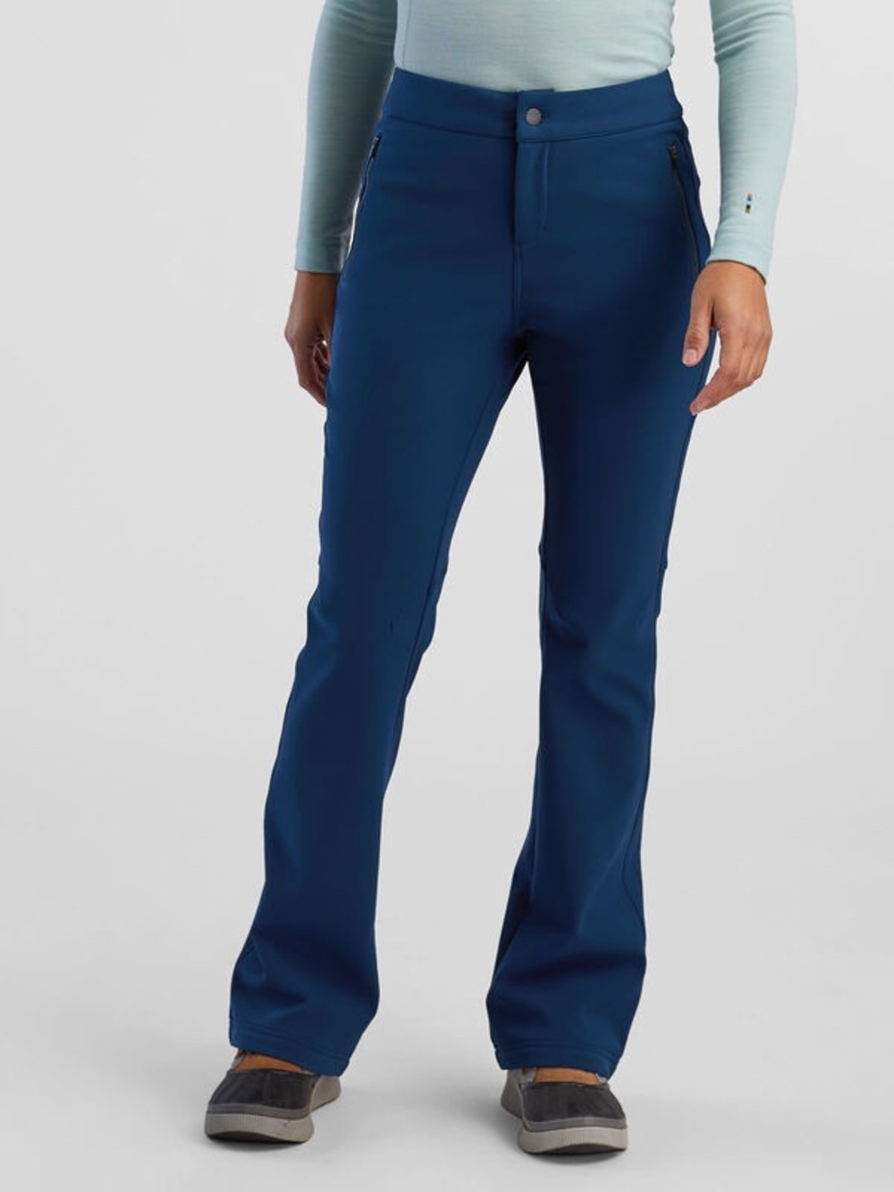 Title Nine Fleece Lined Valhalla Softshell Winter Pants Blue